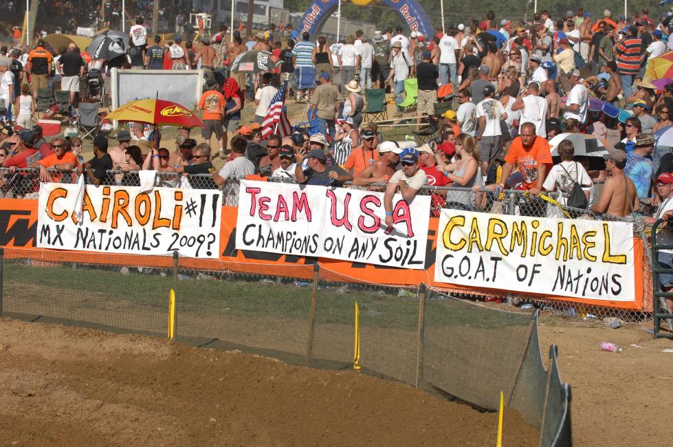 The Motocross of Nations made a trip to American soil for the 2007 event.