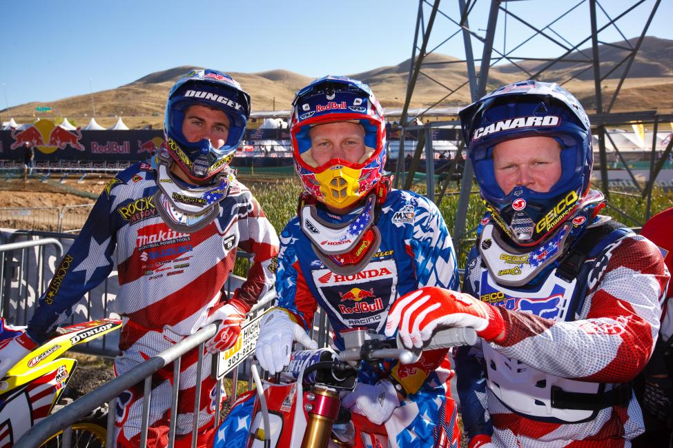 You can argue which Team USA was the fastest, but we’ll at least vote that this trio was the nicest.