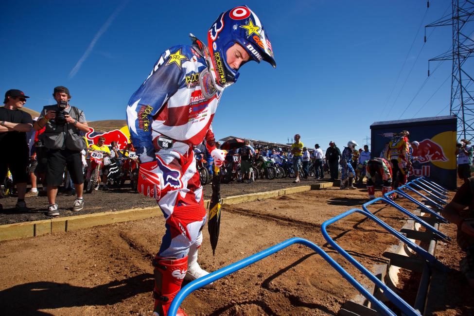 Now the AMA Pro Motocross 450 National Champion, Dungey headed to the gate ready to lead Team USA.