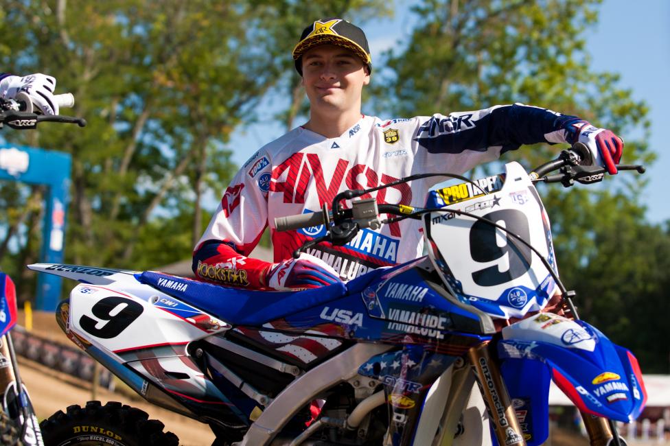 Cooper Webb jumps up to the 450 for this outing. Will his results be similar to the USGP?