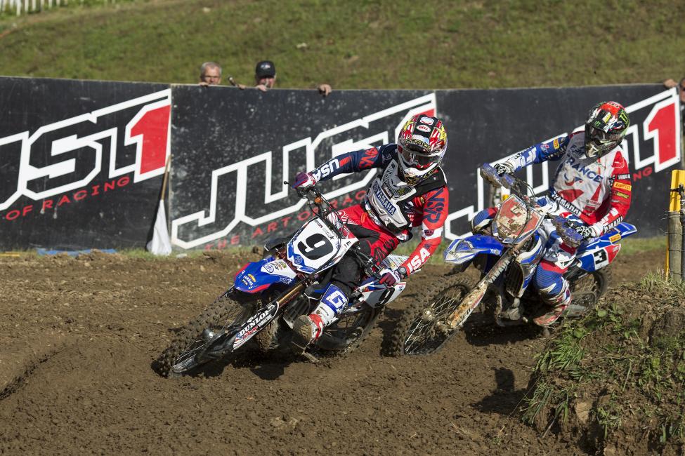 It was another battle between Febvre and Webb.