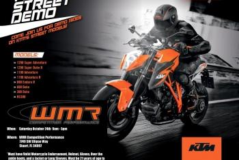 KTM to Appear at WMR Competition Performance