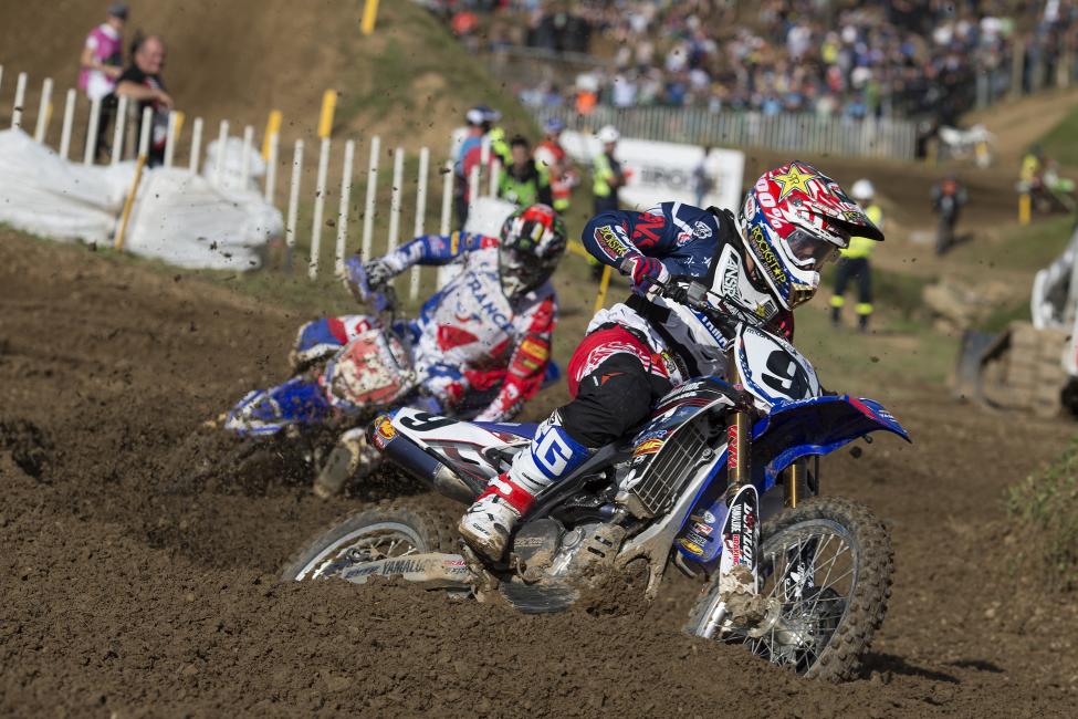 Webb finished second in the Open class behind Romain Febvre.