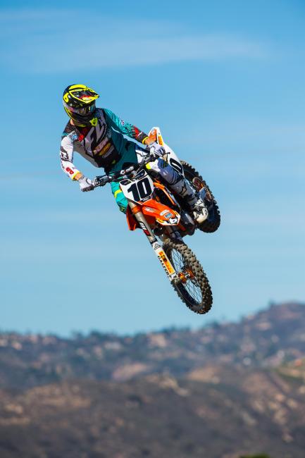 Brayton is back training after sustaining a concussion at Millville and missing the final two rounds of Lucas Oil Pro Motocross.