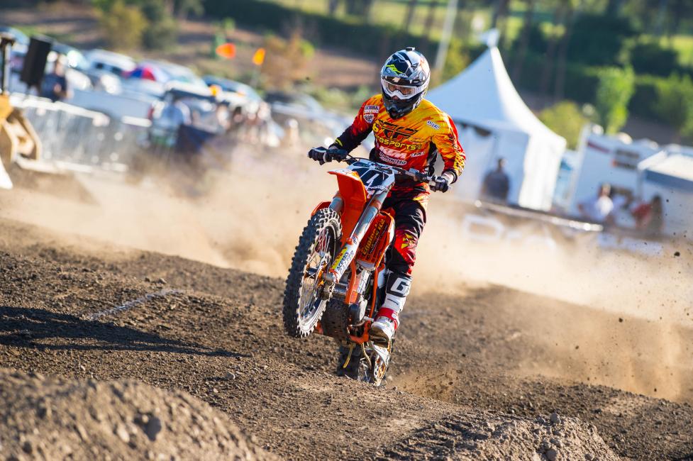 Brayton faced off against JS7 in the Red Bull Straight Rhythm finals last year.