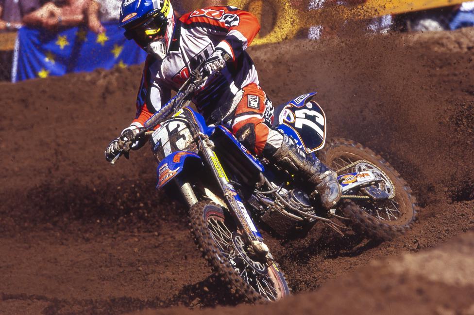 Johnson logged a fourth overall in 2001 at the Southwick National.