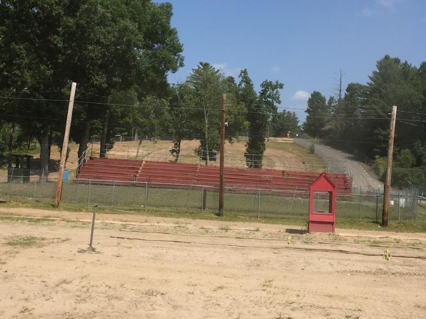 Viewing areas are being improved for the fans.