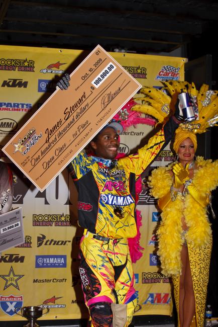 In the last official U.S. Open, James Stewart beat out RV.