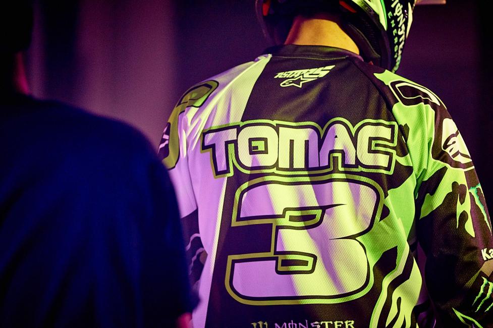 Tomac's first race will be Anaheim 1.