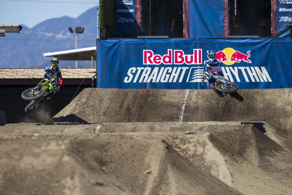 Partridge raced against Kyle Chisholm in the first round.