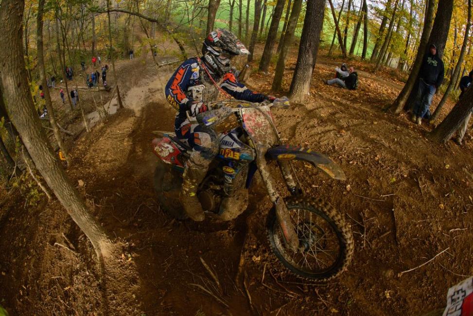 Ashburn pushed himself the entire three hour race.