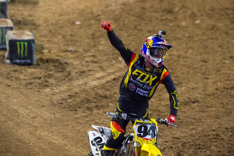 Roczen won his first-ever Monster Energy Cup on Saturday.