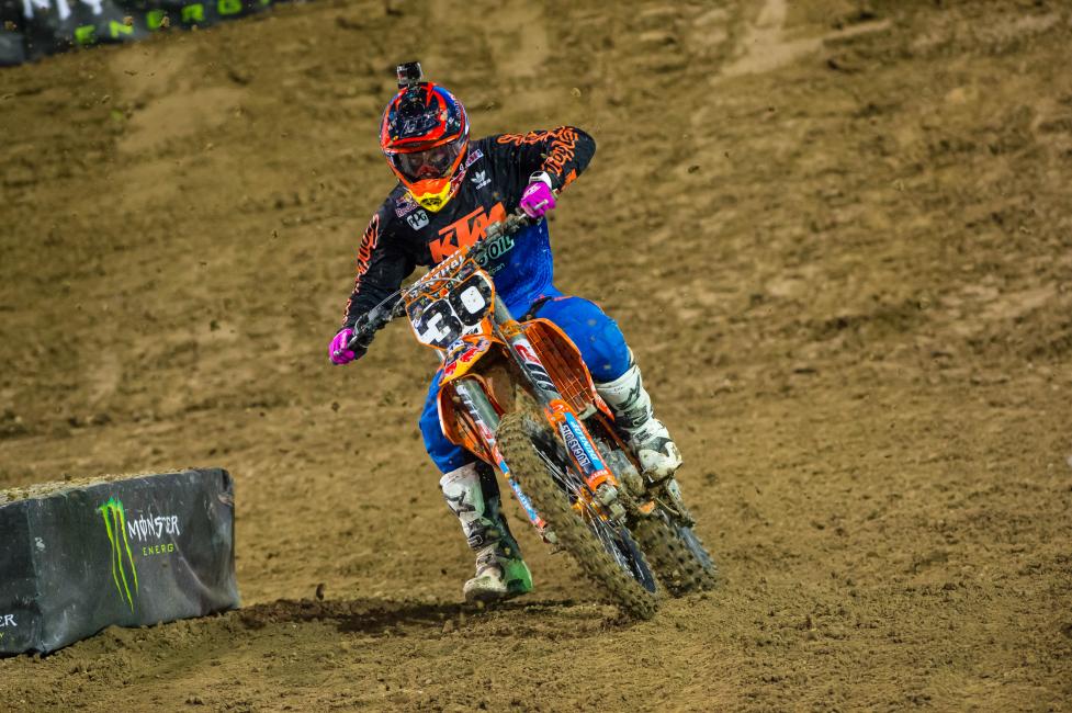 Shane McElrath moved up to the 350 to race the MEC.