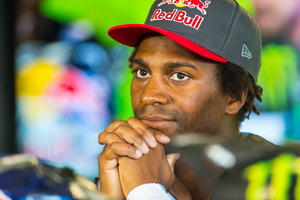 After winning the Red Bull Straight Rhythm, Stew struggled at the event he won in 2013.