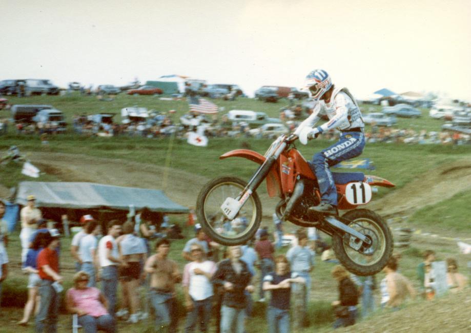 Donnie Hansen swept the 250 Class indoors and out in 1982 for Team Honda, and David Bailey did the same for the team the next year.