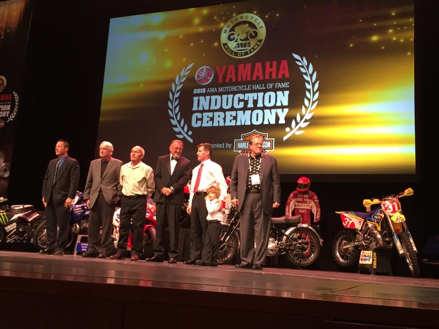 The Motorcycle Hall of Fame's Class of 2015