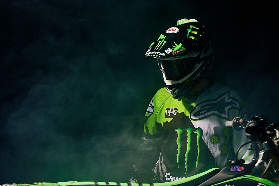 Tomac is officially on a Kawasaki rider for the first time in his life.