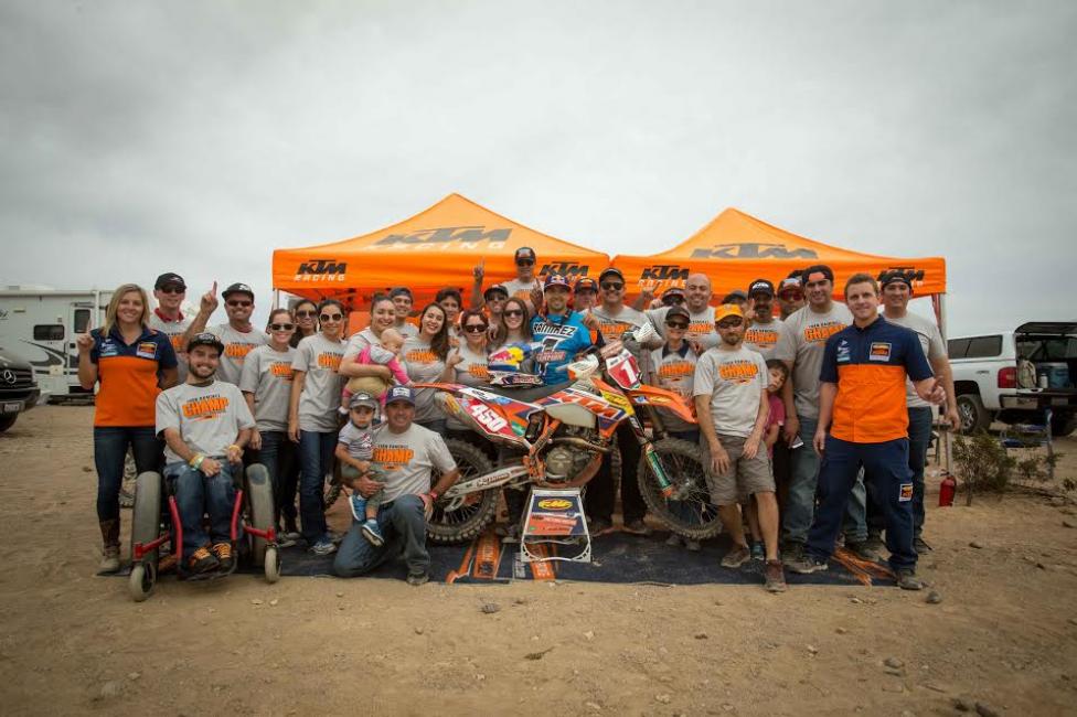 Ivan Ramirez is the National Hare and Hound champion of 2015.