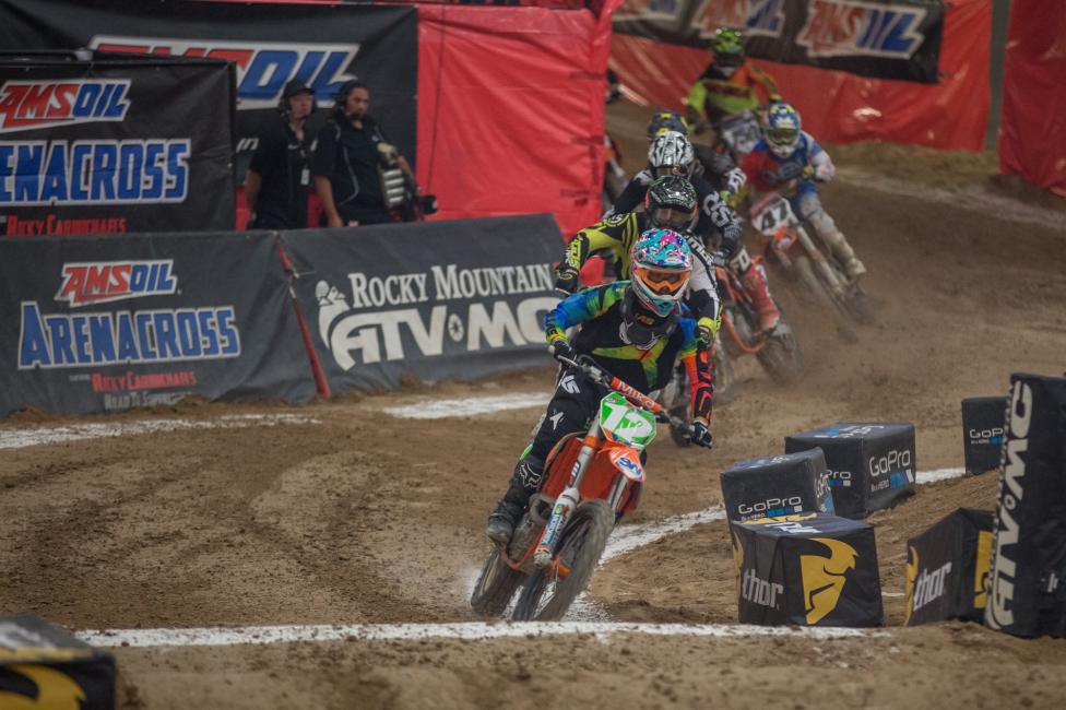 Mages finished tenth overall last year in Amsoil Arenacross.
