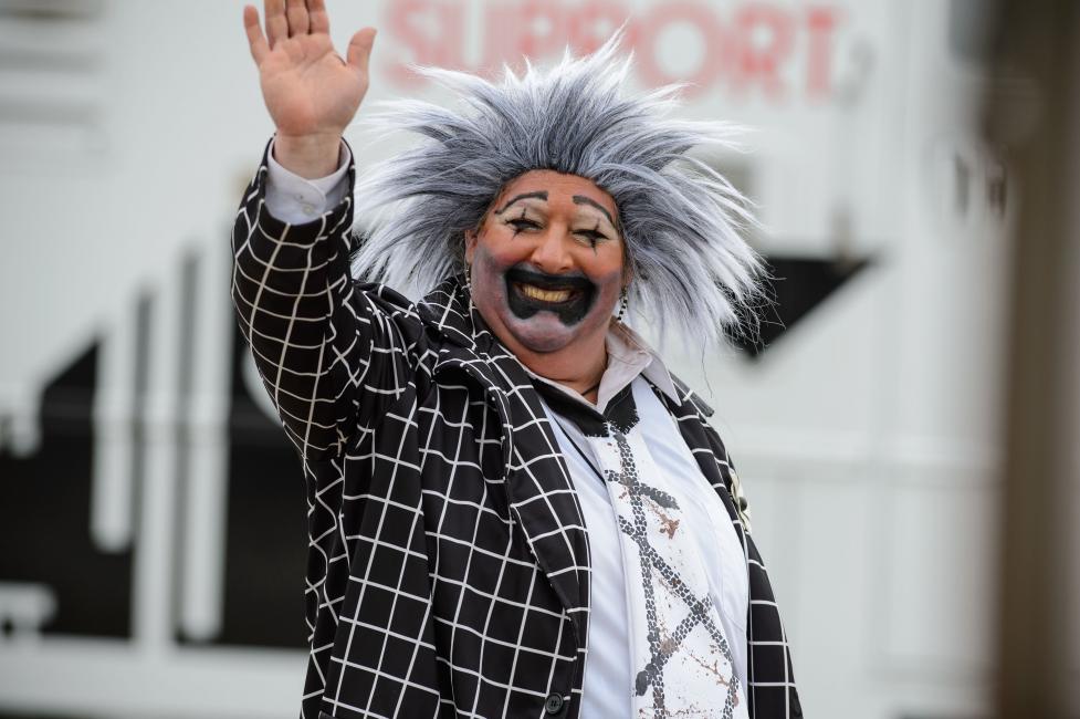 LAST HALLOWEEN IDEA: Actually, sorry, there is only one Moto Clown—and this is her every day!