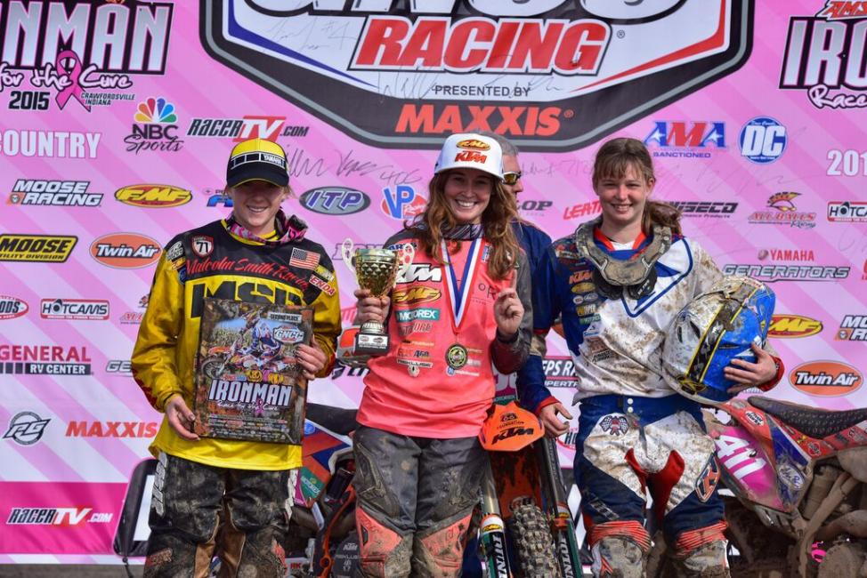 WXC Podium: Sheets, Martinez and Gutish.