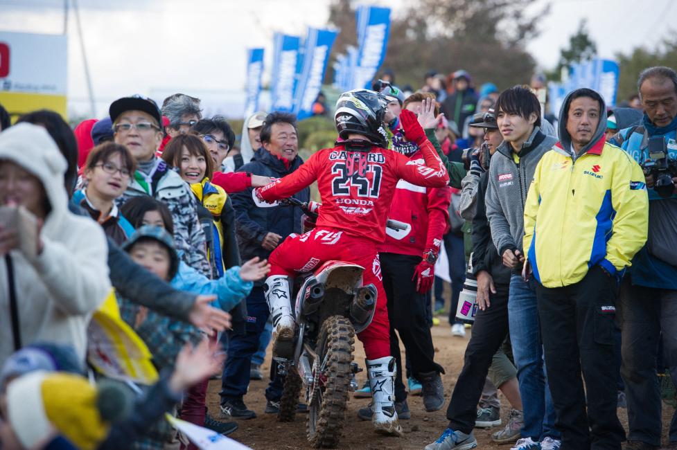 Canard got first overall with 2-1 moto scores.