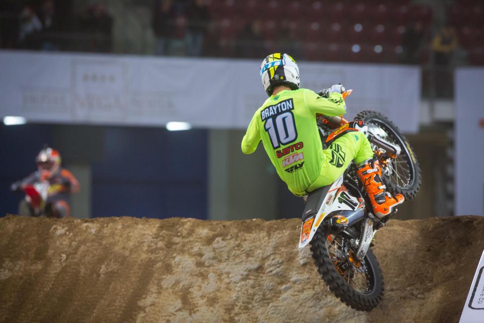 Brayton edged Peick out for the overall victory.