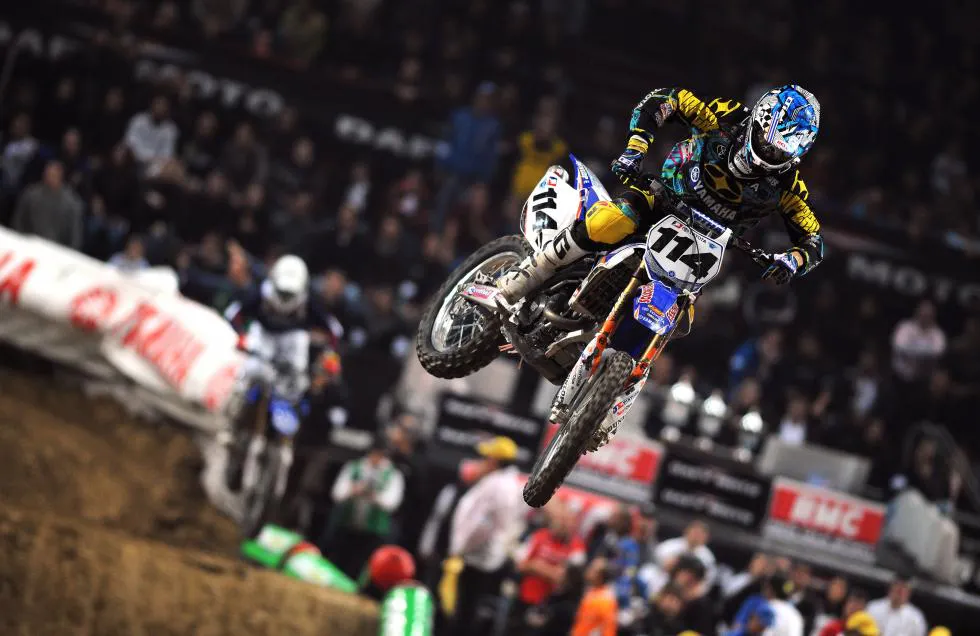 Before winning the Sofia Supercross this year, Justin Brayton won in Bercy in 2009.