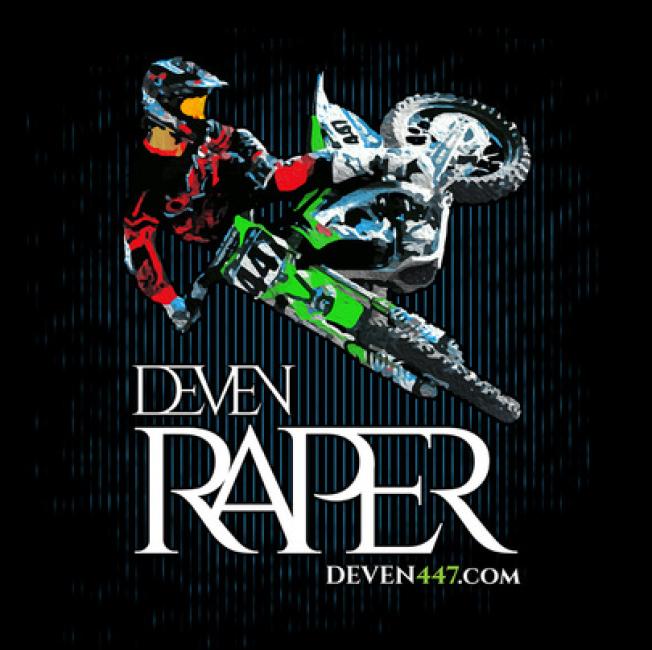 The T-shirt Raper is selling.