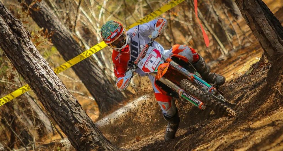 In his first race in 2015, Charlie Mullins finished second.