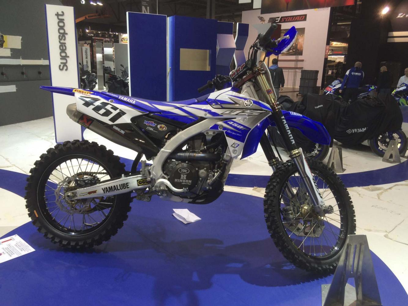 You knew Romain Febvre's MXGP Championship-winning Yamaha would get some play.