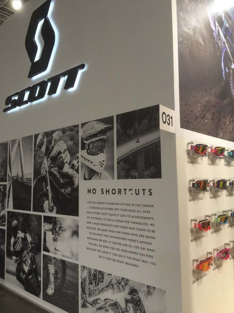 Cool display from our buddies at Scott.