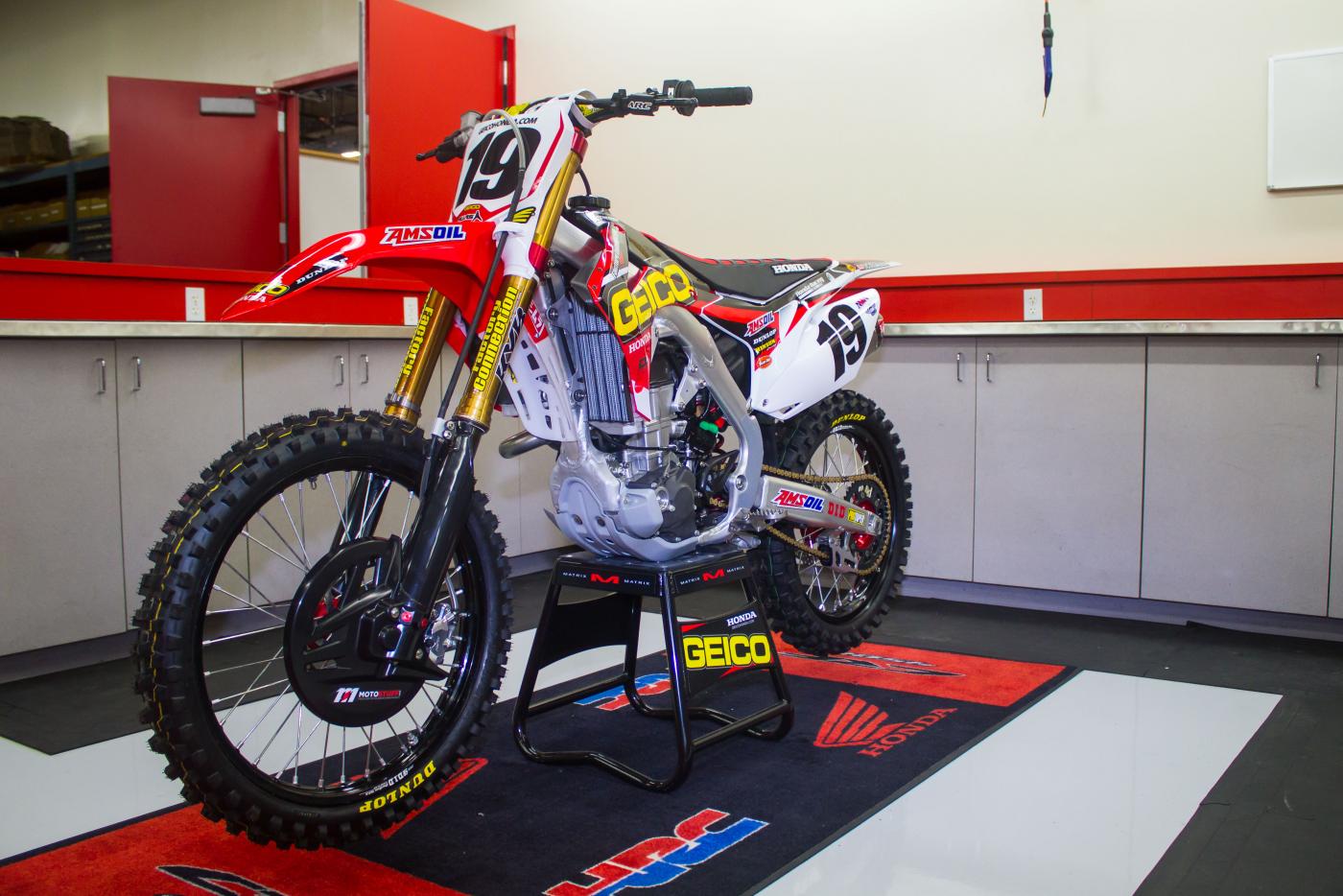 Bogle's new 450 mount.