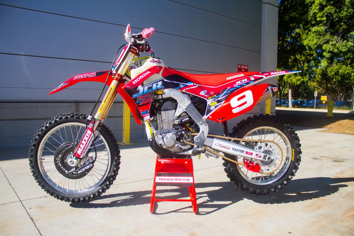 Don't forget Honda's Johnny Campbell racing GNCC effort for Chris Bach.