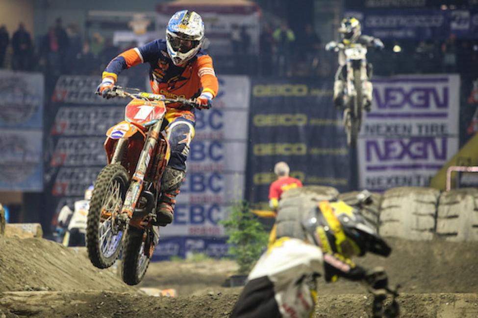Cody Webb has won back-to-back Endurocross championships.