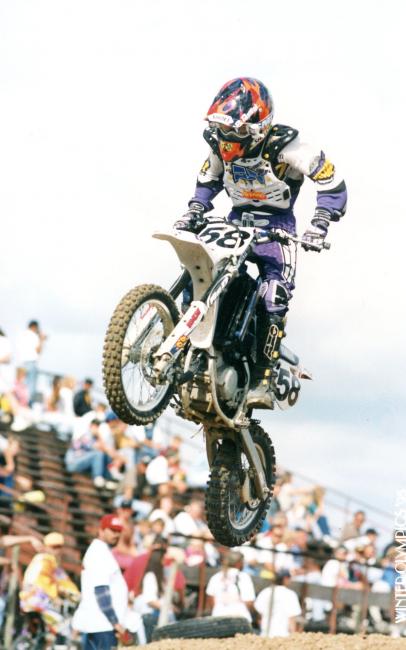 Justin Buckelew in his amateur days.