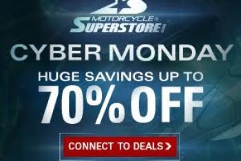 Cyber Monday at Motorcycle Superstore.com