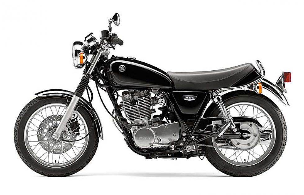 The 2016 Yamaha SR-400 was also featured on the list.