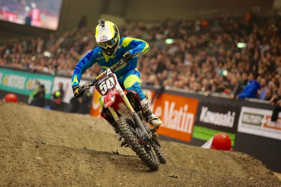 Stewart finished second to Brayton in Geneva on a 250.
