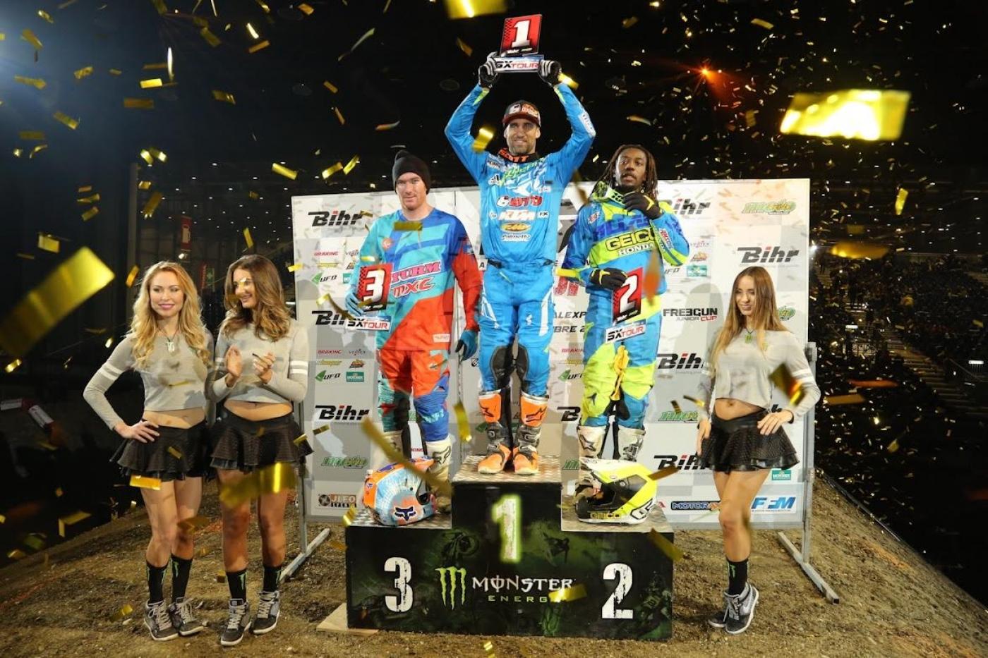 Malcolm Stewart finished second overall on the weekend.