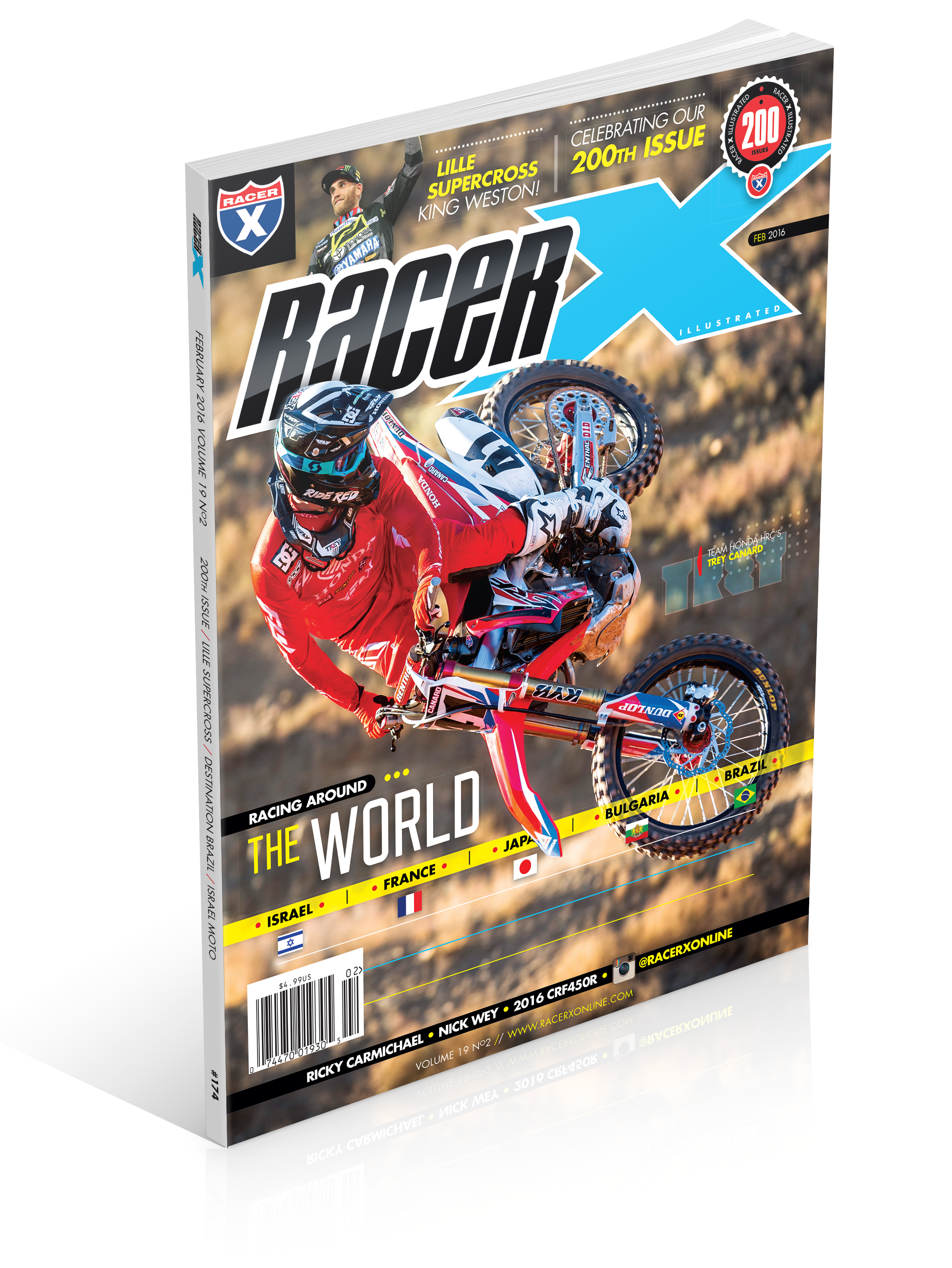 The February 2016 Issue - Racer X Illustrated Supercross Magazine