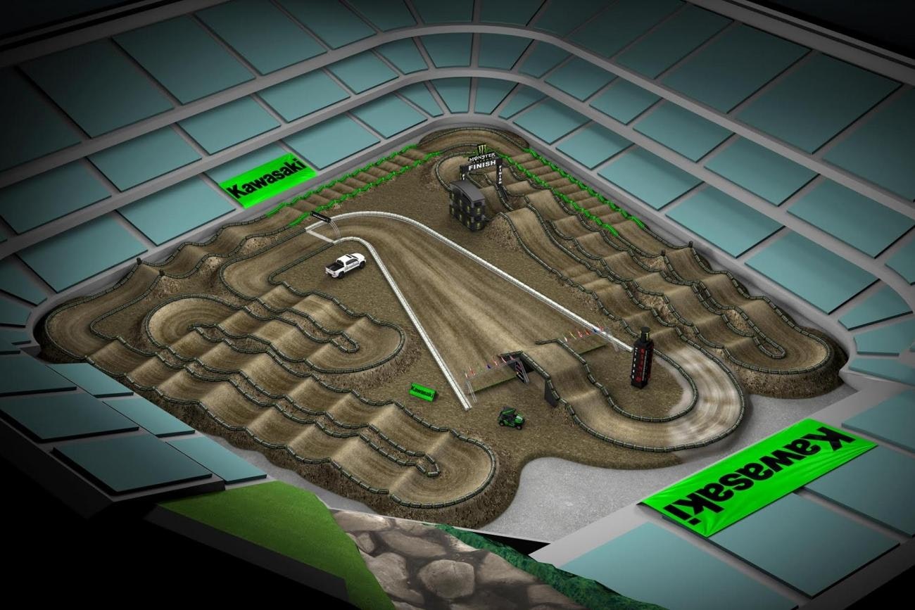 First Look: Anaheim 1 Track Map