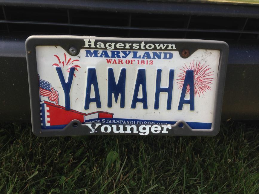 Got a Moto Plate like this from, say, Louisiana or Connecticut? Please send it over!