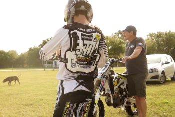 Christophe Pourcel Supercross Testing