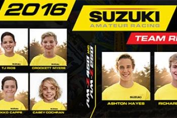 Suzuki Announces 2016 Amateur Team