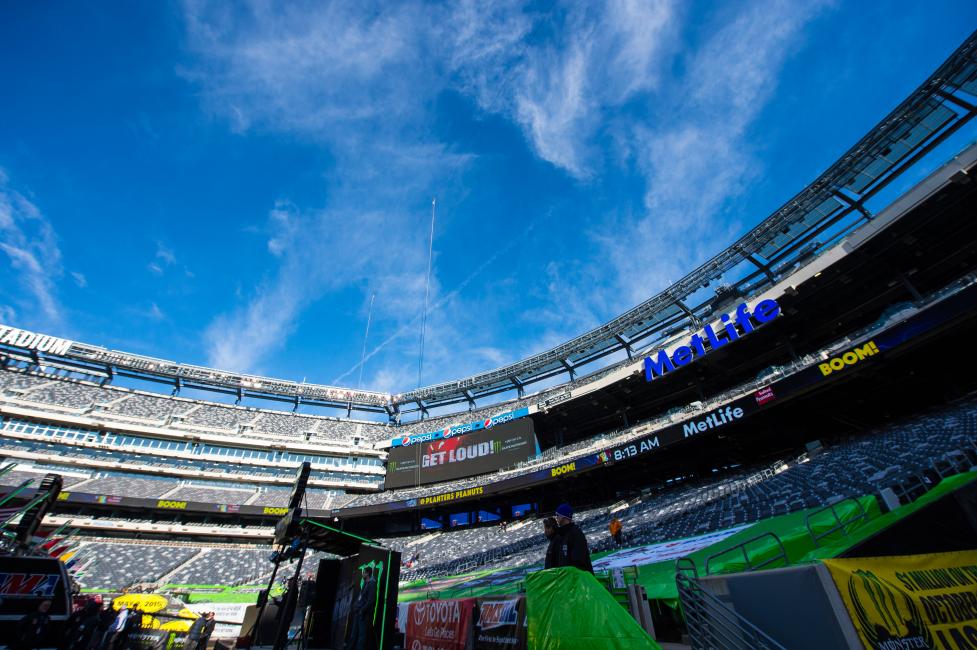 East Rutherford during the day was pretty sick.