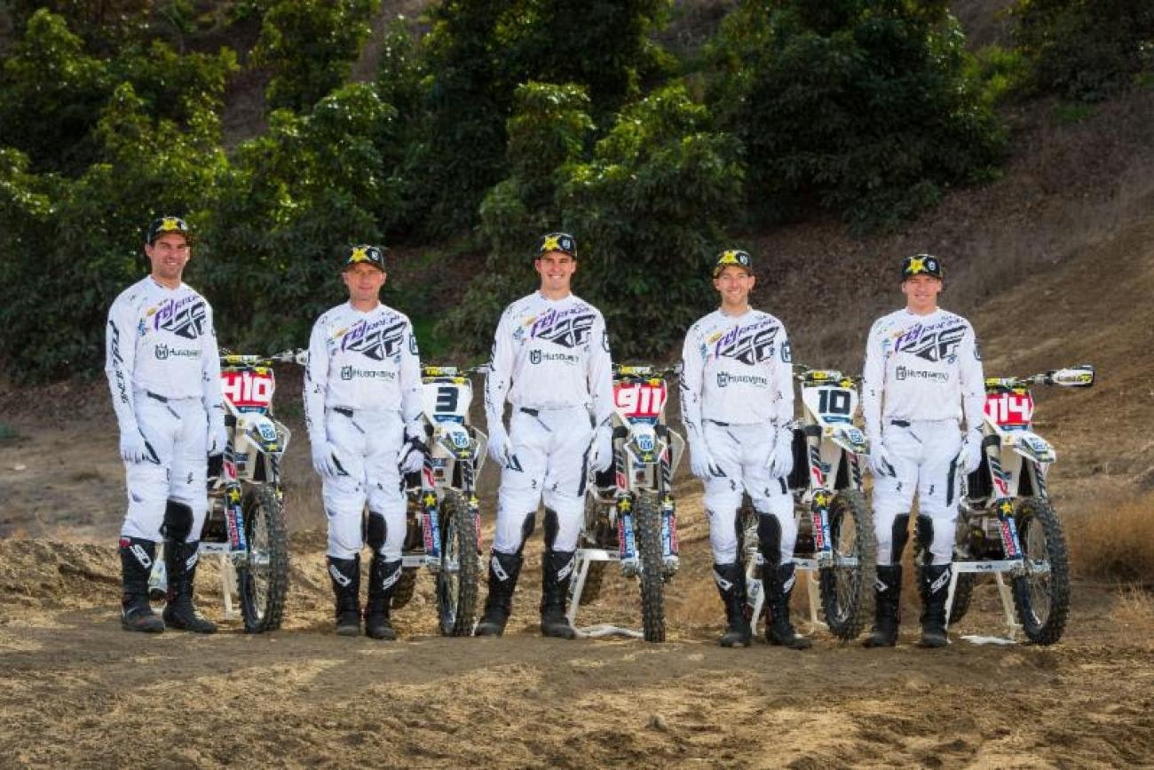 Rockstar Energy Husqvarna Factory Off-Road Team Announced