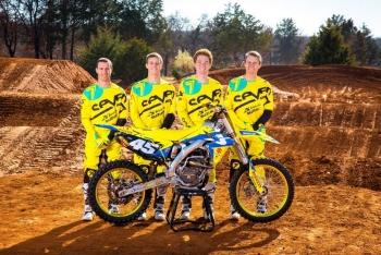 EVS Sports Signs Motorcycle Superstore Suzuki