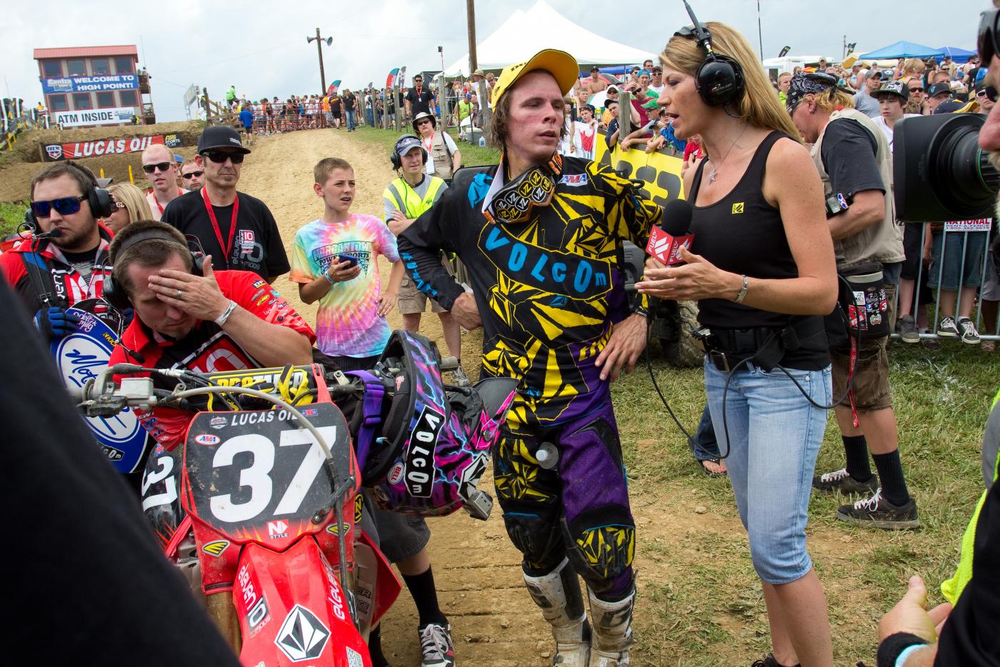 Durham after an amazing ride at High Point in 2011.