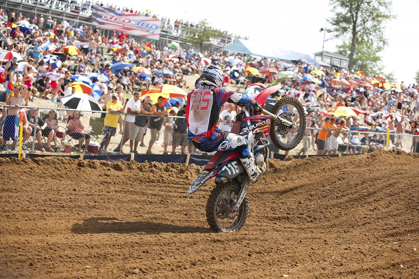 Nicoletti at RedBud in 2011.